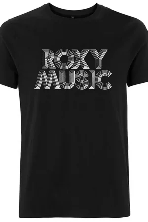 Roxy Music 'Retro Logo' T-Shirt Unisex Summer Man Boys Tees Casual Harajuku Oversize Short Sleeve