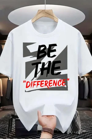 Creative Prints] Casual Summer Top for Men Stylish Round Neck And Short Sleeves Suitable for Various Everyday Occasions