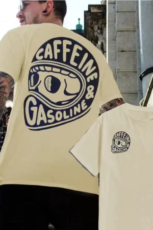 2025 Latest Original Pattern Printed Cotton T-shirt Men's Summer Casual Top Short Sleeve Classic Fashion Crew-neck T-shirt