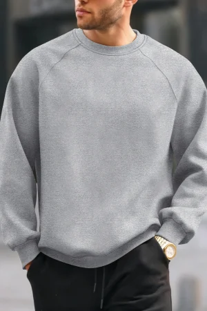 Men's round neck sports shirt, color blocked casual shirt, spring outdoor casual daily long sleeved pullover sweater, hooded swe